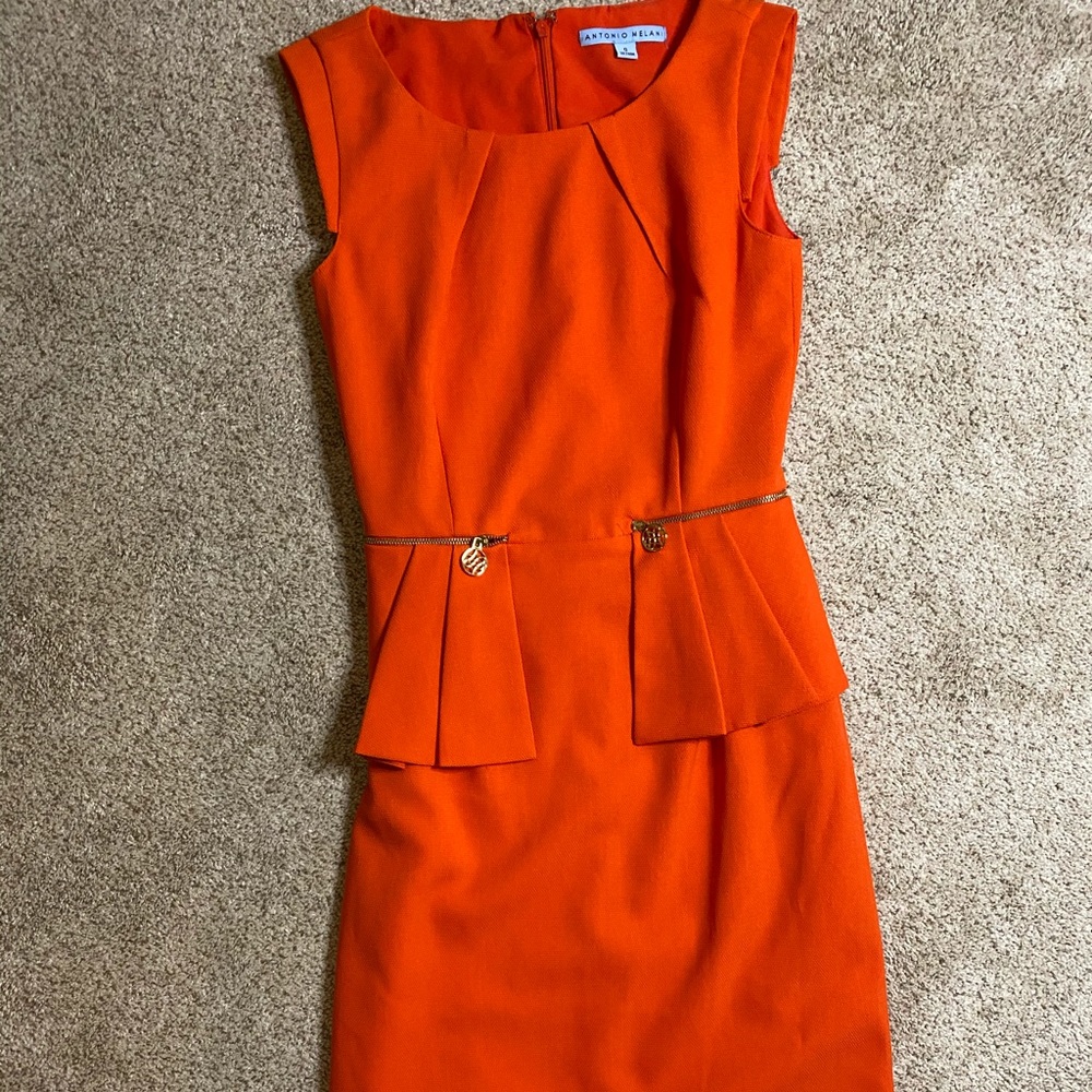 Antonio Melani Dress with pleats at hip